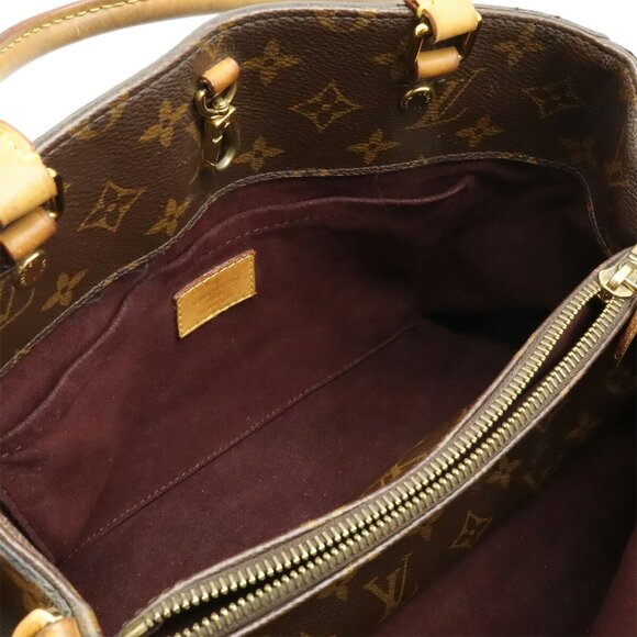 LOUIS VUITTON Brown Monogram Shoulder Bag - Picture 8 of 10